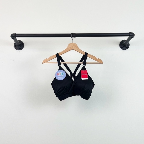 NWT Spanx Spanx Bra-llelujah!® Mama Nursing Bra Very Black - Picture 5 of 8